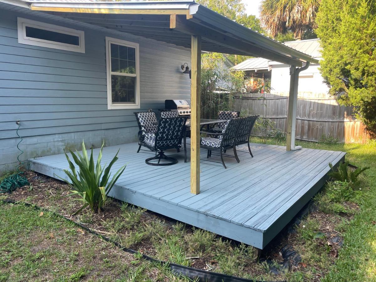 Modern, Upscale, And New Blue Bungalow In The Heart Of Downtown St Augustine Сент-Огастин Экстерьер фото